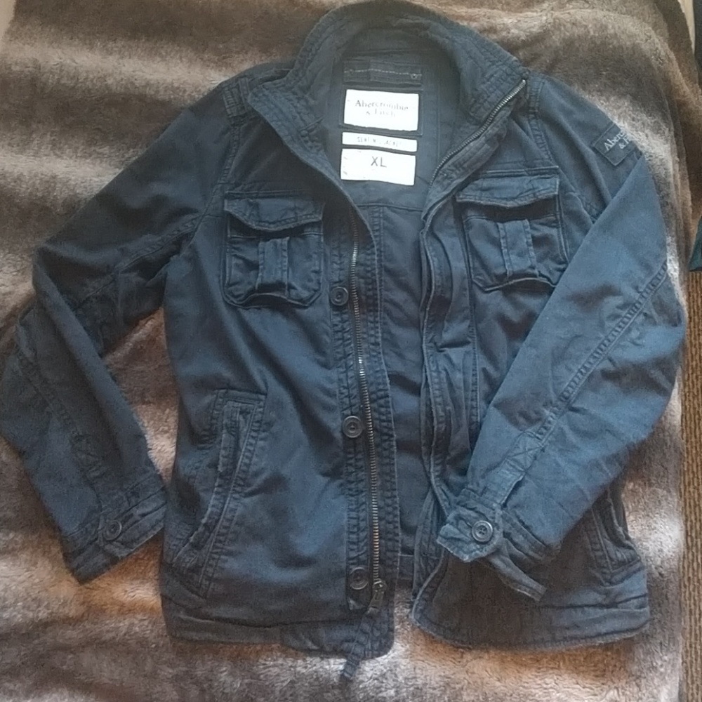 Abercrombie & Fitch Distressed Sentinel Jacket